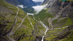 beatiful road mountain wallpaper