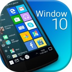 دانلود Computer Launcher Lite - Win 10 Style Full - تم لانچر شبیه ساز محیط ویندوز 10 روی اندروید