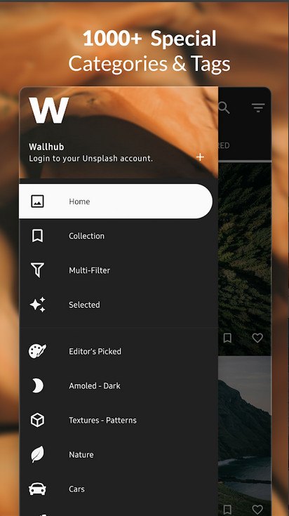 دانلود Wallhub v1.0.5 - گالری والپیپرهای زیبا و با کیفیت برای اندروید 7 Wallhub 7